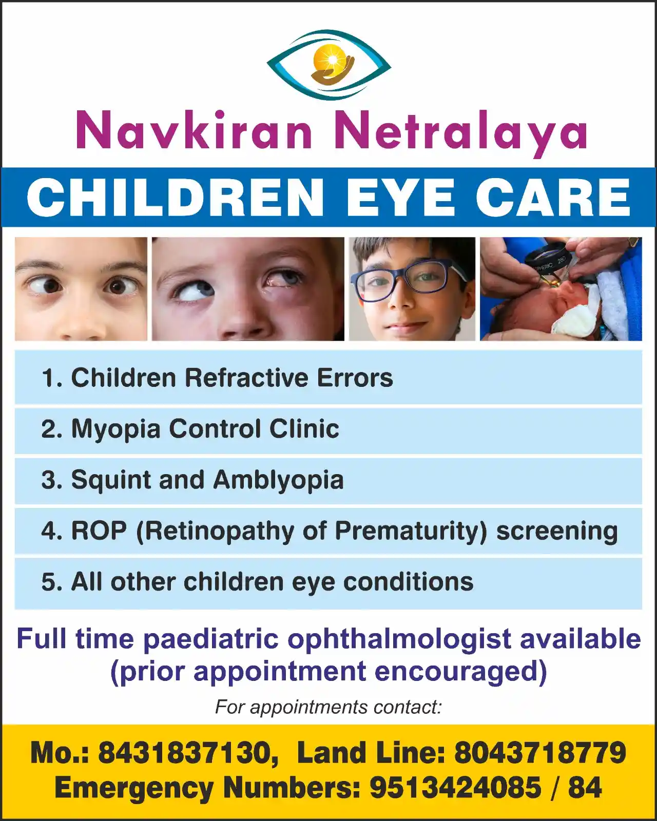 Children Eye Care